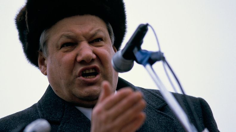 Boris Jeltsin vuonna 1989.