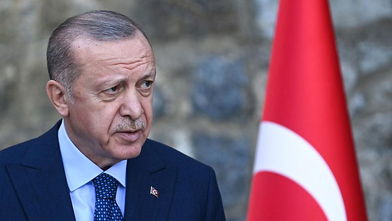 LK 23.10.2021 Turkin presidentti Recep Tayyip Erdogan