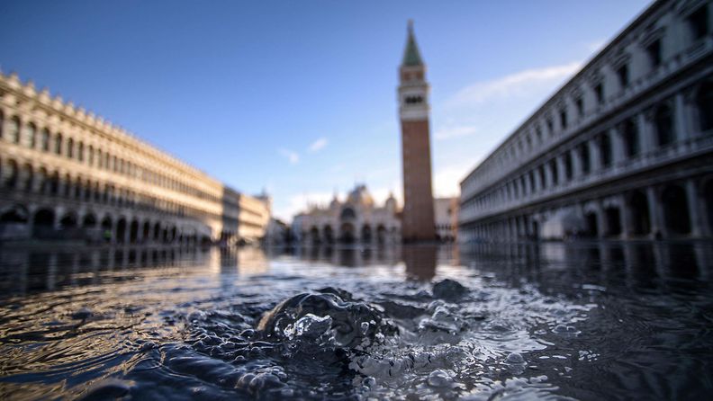Tulva Venetsiassa.