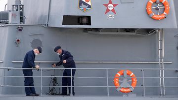 Venäjän laivaston sotilaita.