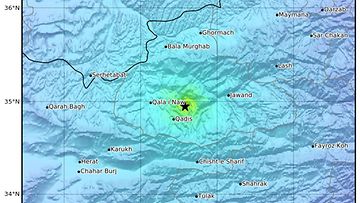 aop afganistan maanjäristys