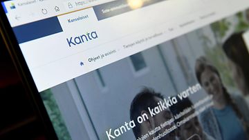 LK 31.1.2022 Omakanta, Kanta.fi -nettisivusto kuvattuna Helsingissä 29. lokakuuta 2020.