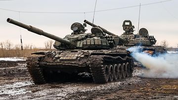Venäjä Ukraina tankki