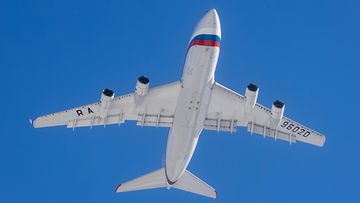 Il-96-300 lentokone maaliskuussa 2022.