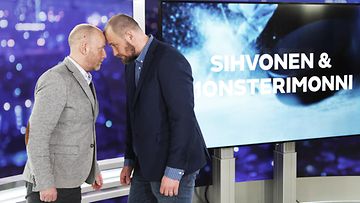 Petteri Sihvonen ja Jonne "Monsterimonni" Virtanen