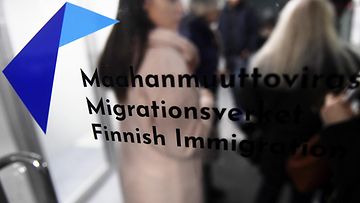 Maahanmuuttoviraston Helsingin toimipiste lokakuussa 2019.