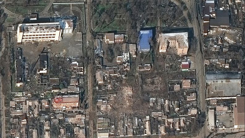 Satelliittikuvaa Ukrainasta AOP
