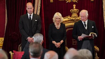 Prinssi William kuningas Charles kuningatar Camilla
