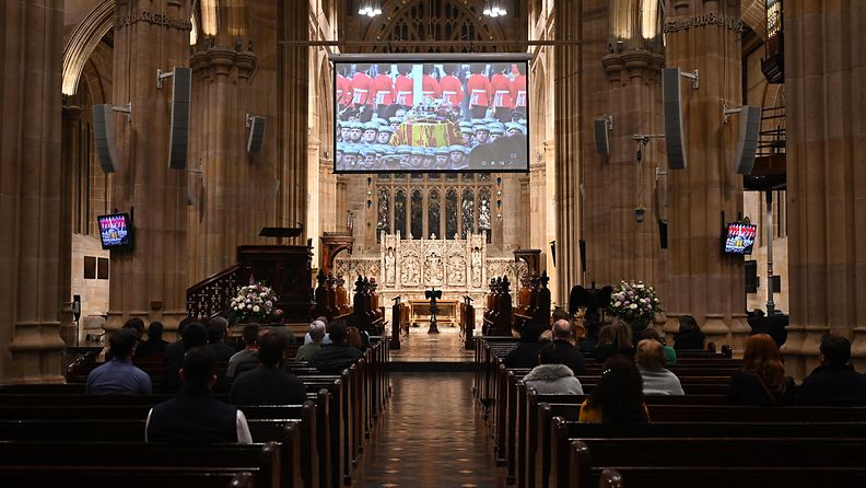 AOP Elisabetin hautajaisia seurataan Australiassa
