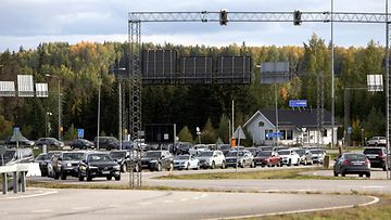 LK Nuijamaa raja Suomi Venäjä 22.9.2022