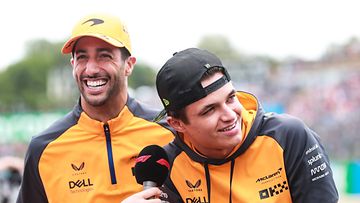 Daniel Ricciardo ja Lando Norris