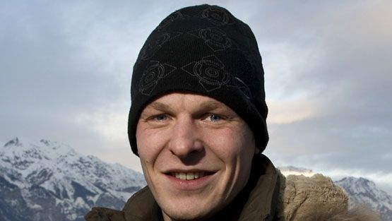 MTV3:n mäkikommentaattori Toni Nieminen, 2009.