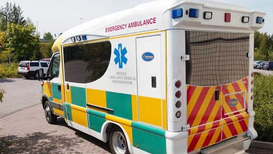 Suomalainen ambulansseja valmistaja yritys tunnetaan maailmalla.
