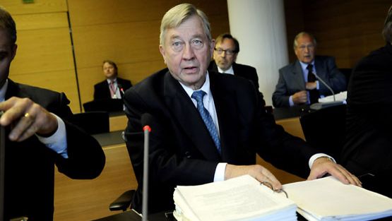 Zacharias Sundström Helsingin käräjäoikeudessa vuonna 2009.